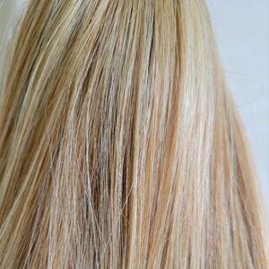 Natural Blonde Hair Extension Clip On